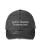 Pigment-Dyed Distressed Embroidered Transsexual Cap