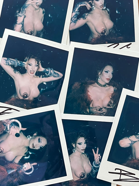 Bosco Spicy Signed Polaroids
