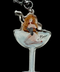 The Martini Keychain